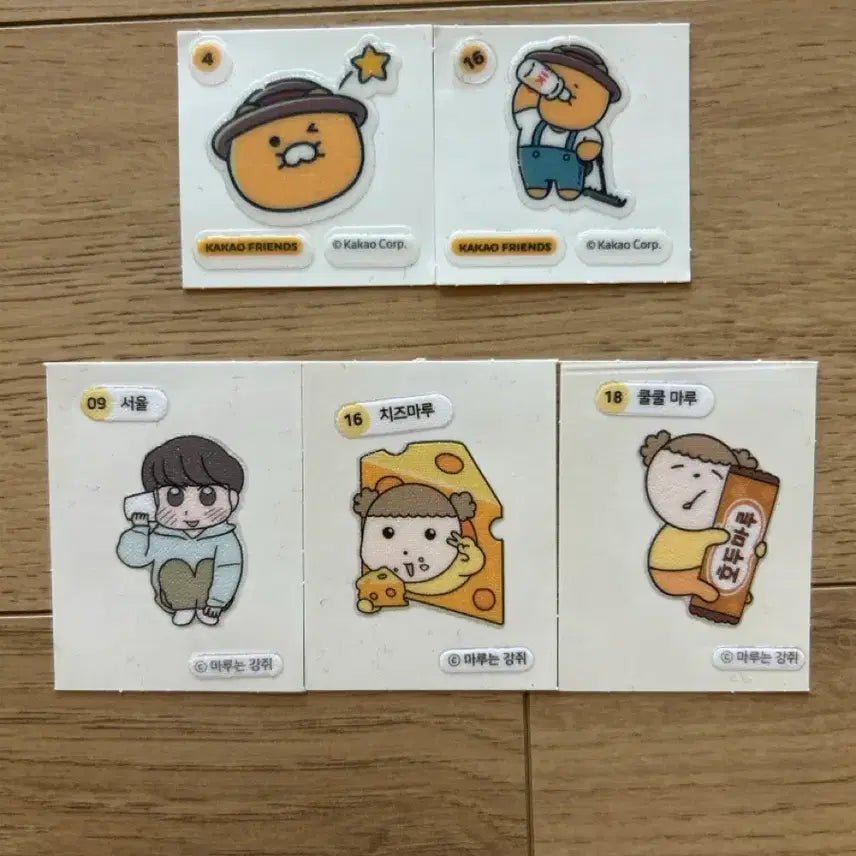 [BUNJANG] Maru is a Puppy Chunsik Seal Sticker Set / 마루는 강쥐, 춘식이 씰스티커