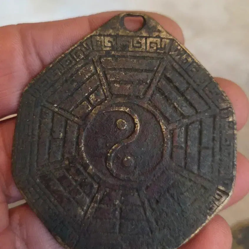 [BUNJANG] Set of 4 Chinese Bronze "Star" Coins / 오랜세월의 중국 동 별전 4점