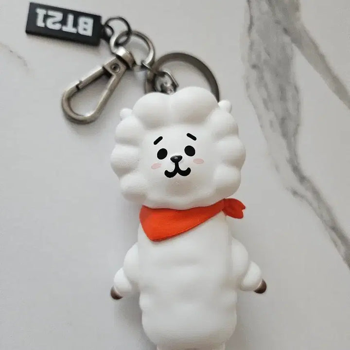 [BUNJANG] BTS BT21 RJ Acrylic Keychain (Unused) / (미사용 새상품)BTS방탄 BT21 RJ 키링