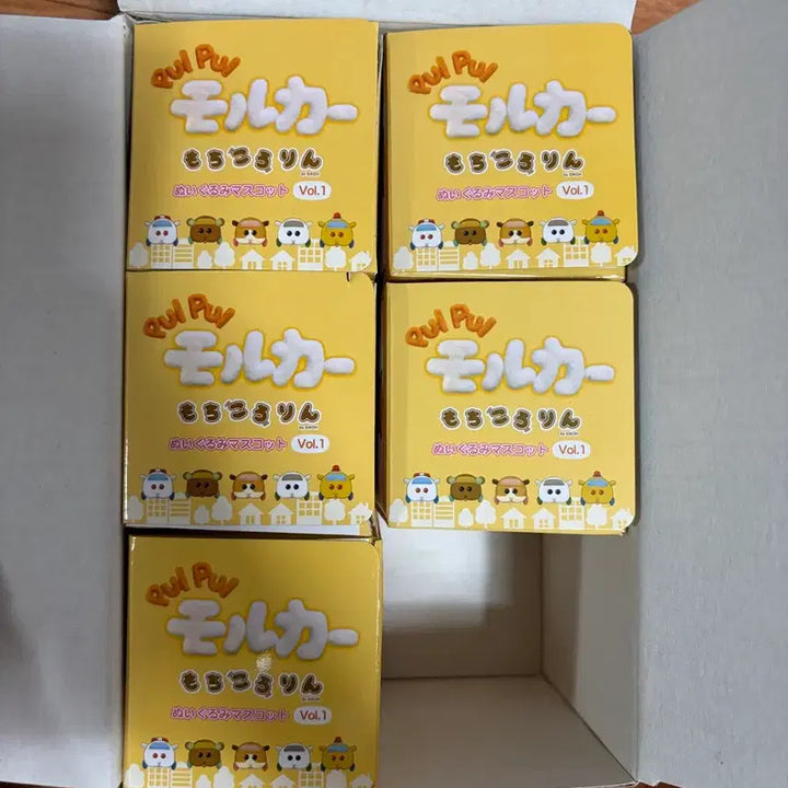 [BUNJANG] Moruca Doll 5 Types Bundle Set / 단순개봉 ) 모루카 인형 5종 일괄