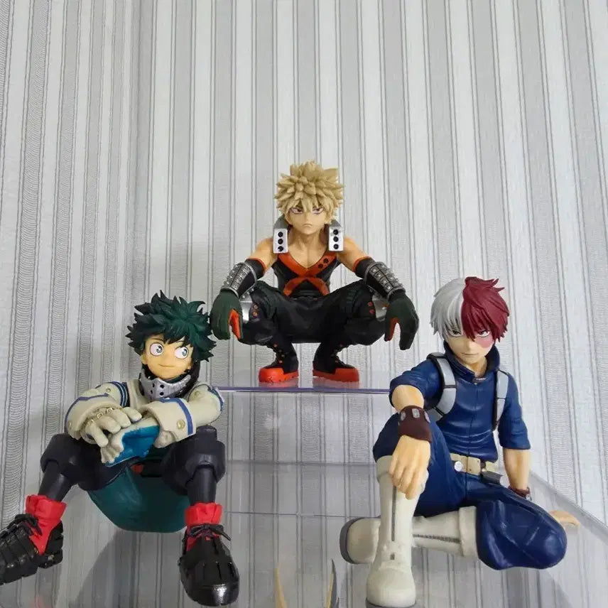 [BUNJANG] My Hero Academia Break Time Izuku, Bakugo, Shoto Bundle Set Figures / 나히아 브레이크타임 미도리야 바쿠고 쇼토 일괄판매