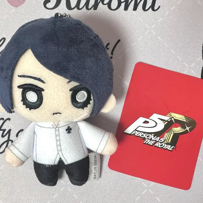 [BUNJANG] Persona 5 Yusuke Kitagawa Plush Keychain / 페르소나5 키타가와 유스케 누이구루미 키체인