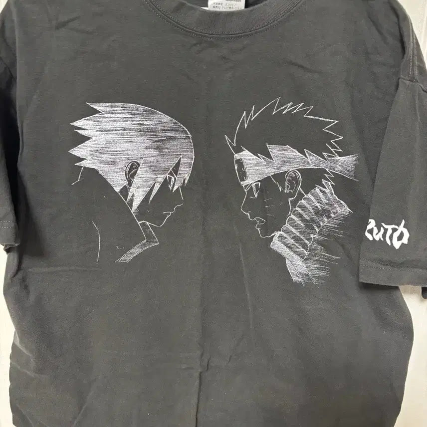[BUNJANG] Naruto Uchiha Sasuke Uzumaki Naruto T-Shirt - Large / 나루토 티셔츠 우치하 사스케 우즈마키 나루토 L