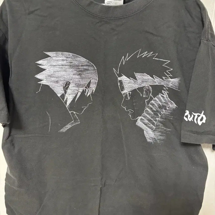 [BUNJANG] Naruto Uchiha Sasuke Uzumaki Naruto T-Shirt - Large / 나루토 티셔츠 우치하 사스케 우즈마키 나루토 L