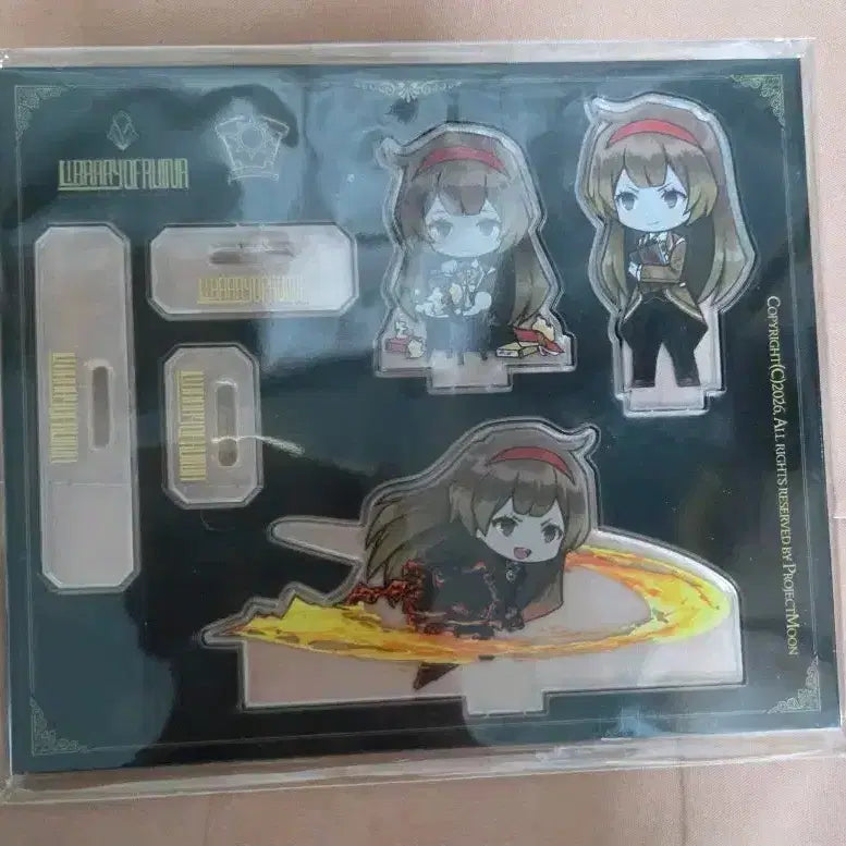 [BUNJANG] Hamhampangpang Library of Ruina Malkuth Acrylic Stand / 햄햄팡팡 라오루 말쿠트 아크릴