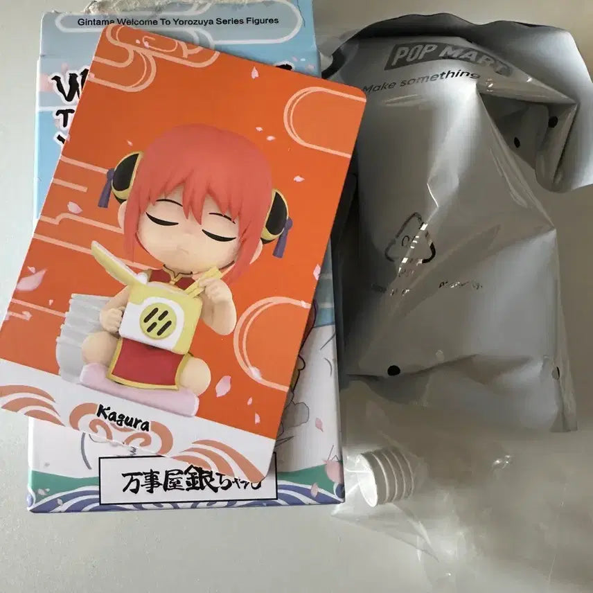 [BUNJANG] Pop Mart Gintama Kagura Yorozuya Figure (Box Opened) / 박스단순개봉) 은혼 팝마트 카구라 요로즈야