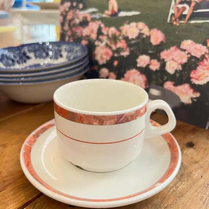 [BUNJANG] Bilbo Vintage Teacup Duo 200ml / 독일 빈티지 빌보 찻잔 듀오