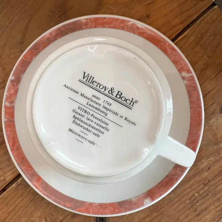 [BUNJANG] Bilbo Vintage Teacup Duo 200ml / 독일 빈티지 빌보 찻잔 듀오