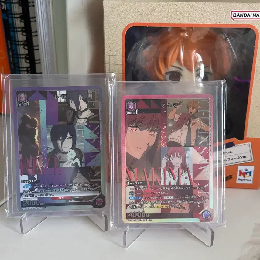 [BUNJANG] Union Arena Chainsaw Man Reze &amp; Makima 1-Star Cinema Card / 유니온아레나 체인소맨 레제, 마키마 시네마 1성