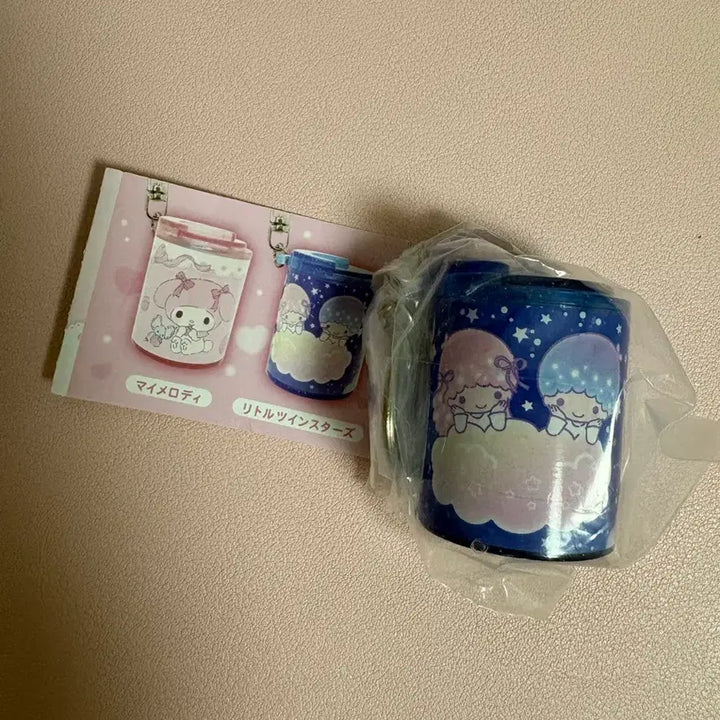 [BUNJANG] Sanrio Coin Cylinder Gacha Little Twin Stars Coin Purse (Sealed) / 미개봉)산리오 코인 실린더 가챠 키키라라 리틀트윈스타 동전지갑