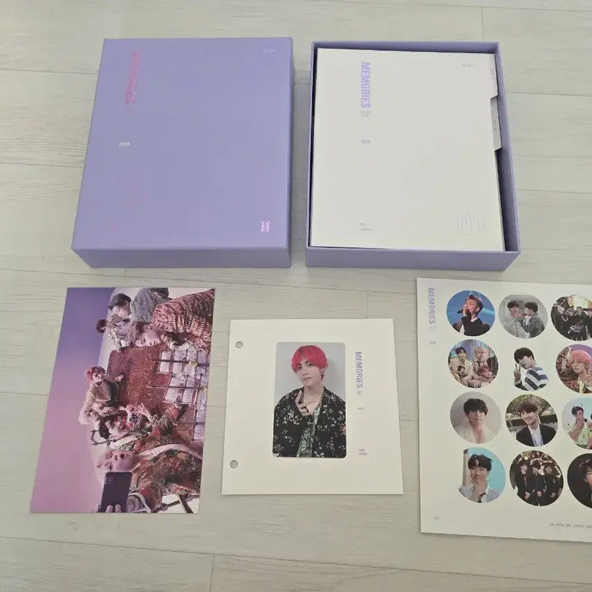 [BUNJANG] BTS Taehyung 2018 Memories Blu-ray/DVD Photocard Bundle (Box Set) / 방탄소년단 bts 2018 메모리즈 블루레이 디비디 태형 포토카드 풀박