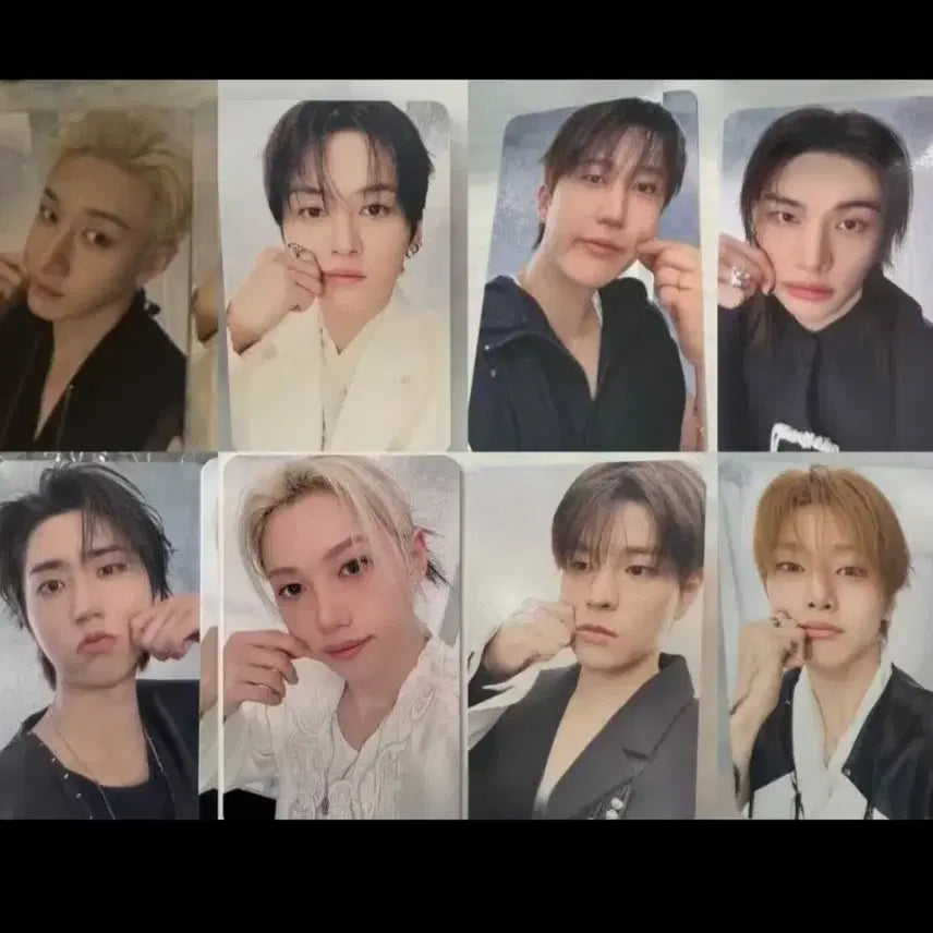 [BUNJANG] Stray Kids Run 2 U Concert Online Lucky Draw Photocard Bundle Set / 일괄 스키즈 스트레이키즈 런잇 콘서트 온라인 4만원 특전 포카