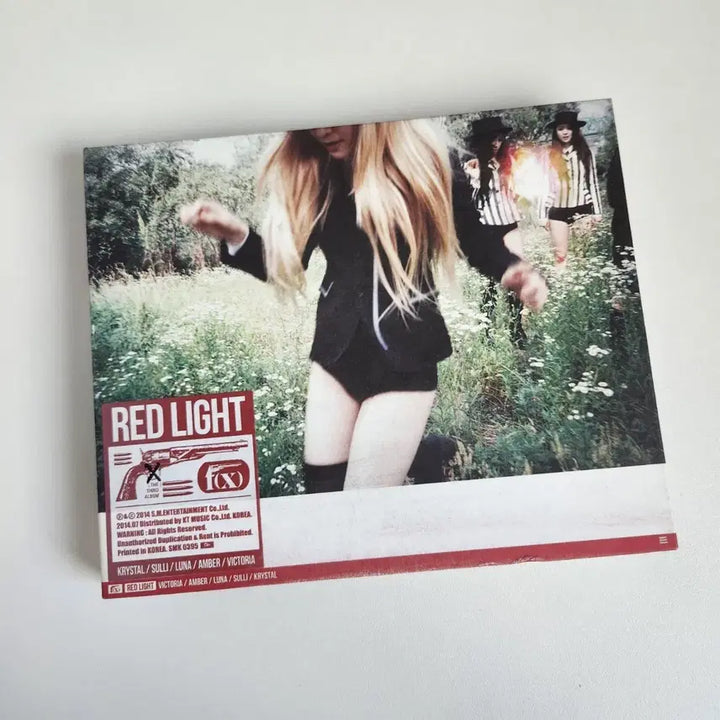 [BUNJANG] f(x) 3rd Album Red Light / 에프엑스 f(x) 정규 3집 RED LIGHT 앨범