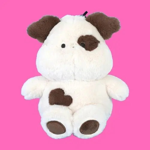 [BUNJANG] Fluffy Puppy Plush Doll 25cm / 강아지 플러피 인형 25cm
