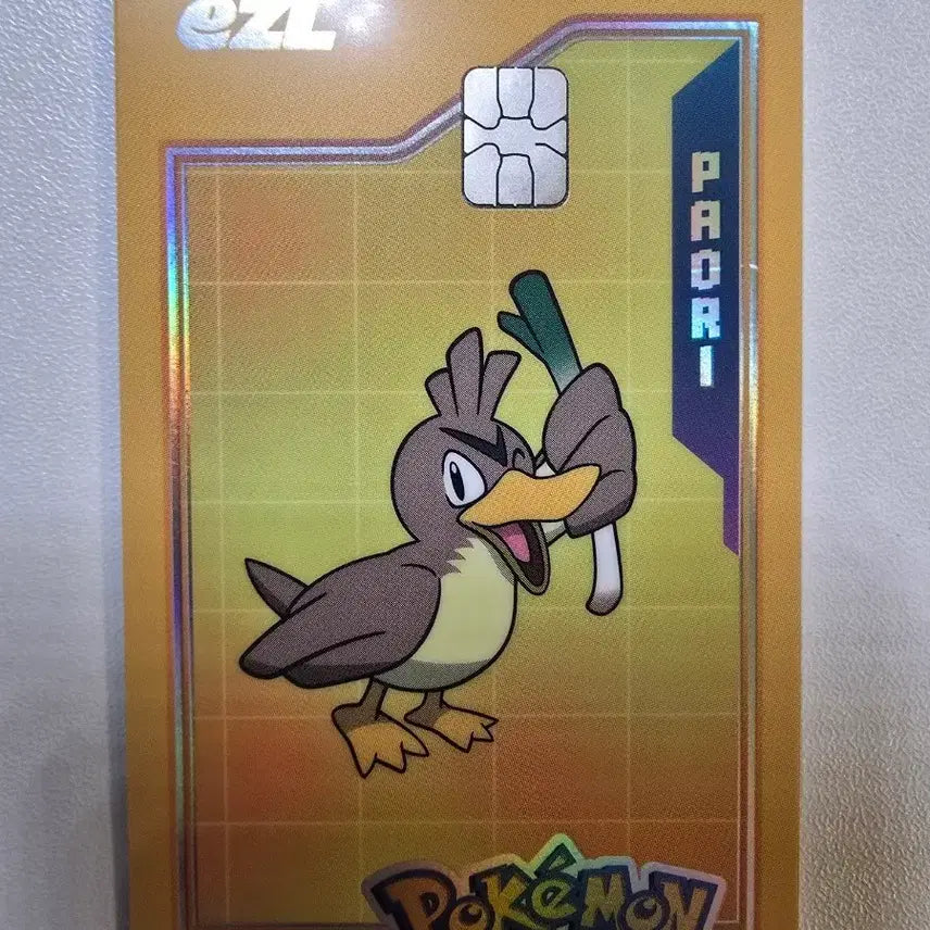 [BUNJANG] Pokemon 30th Anniversary Limited Edition Izeal Transportation Card (Farfetch&