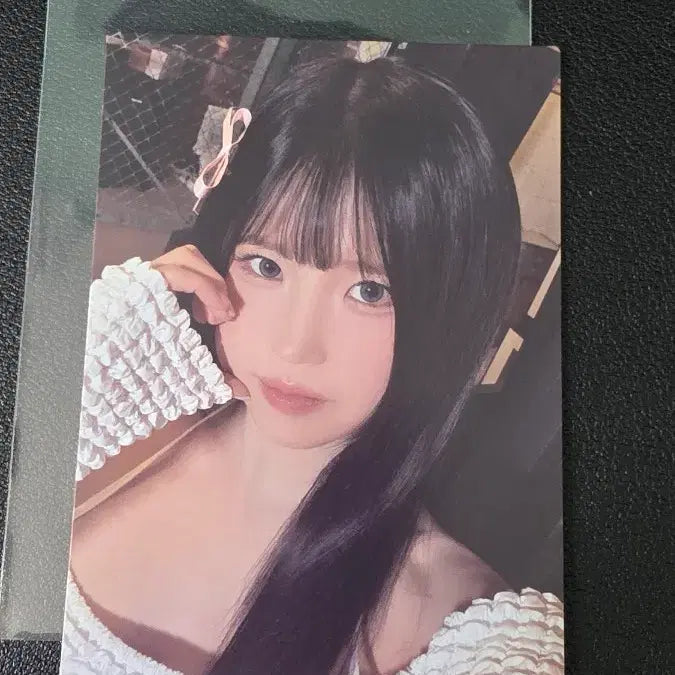 [BUNJANG] Fromis_9 Song Hayoung Tereteca Promo Photocard (Limited 100) / 테레카 프로미스나인 송하영 프로모 100장 한정 카드