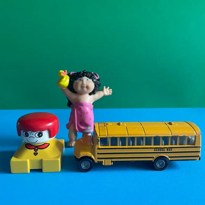[BUNJANG] Vintage School Bus Minicar 2013 / 2013s/빈티지 스쿨버스 미니카