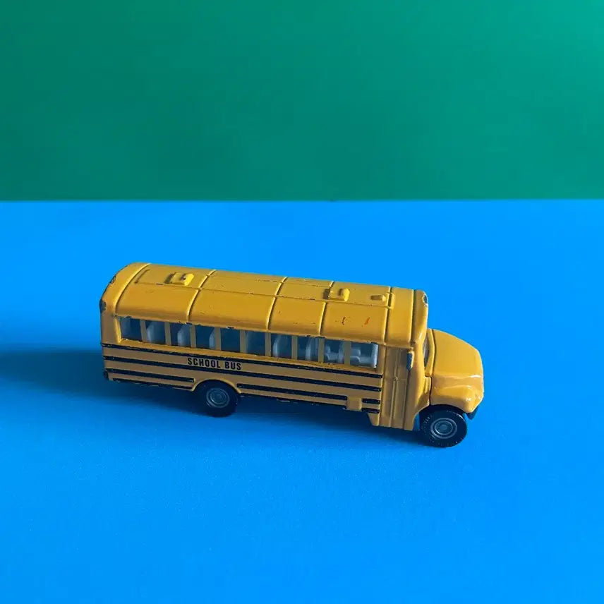 [BUNJANG] Vintage School Bus Minicar 2013 / 2013s/빈티지 스쿨버스 미니카