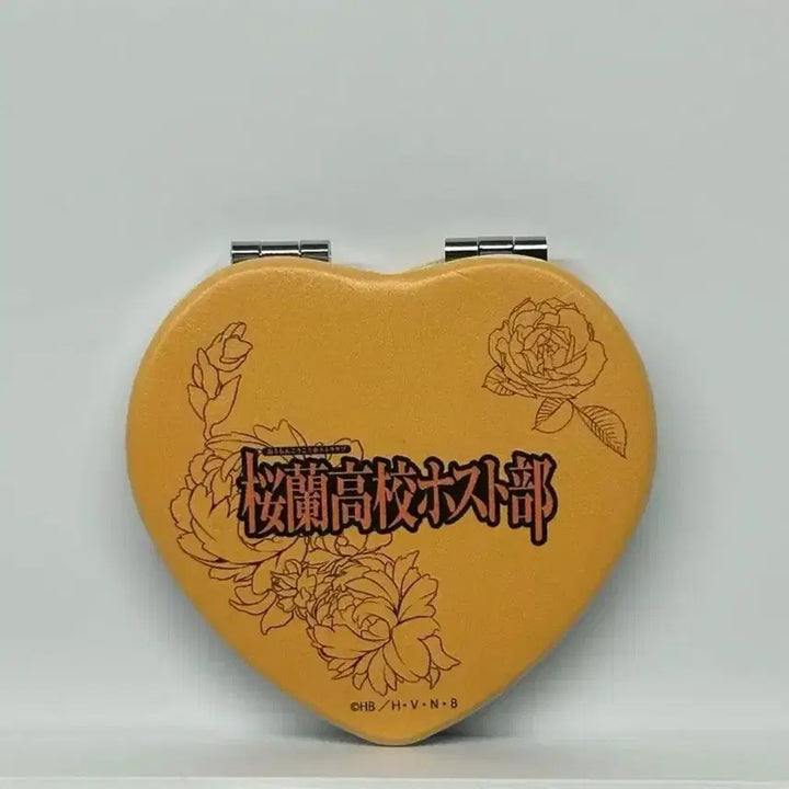 [BUNJANG] Ouran High School Host Club Hikaru Kaoru Double-Sided Heart Compact Mirror / [최종가격]오란고교 호스트부 사교클럽 히카루 카오루 하트 양면 거울 컴팩트 미러