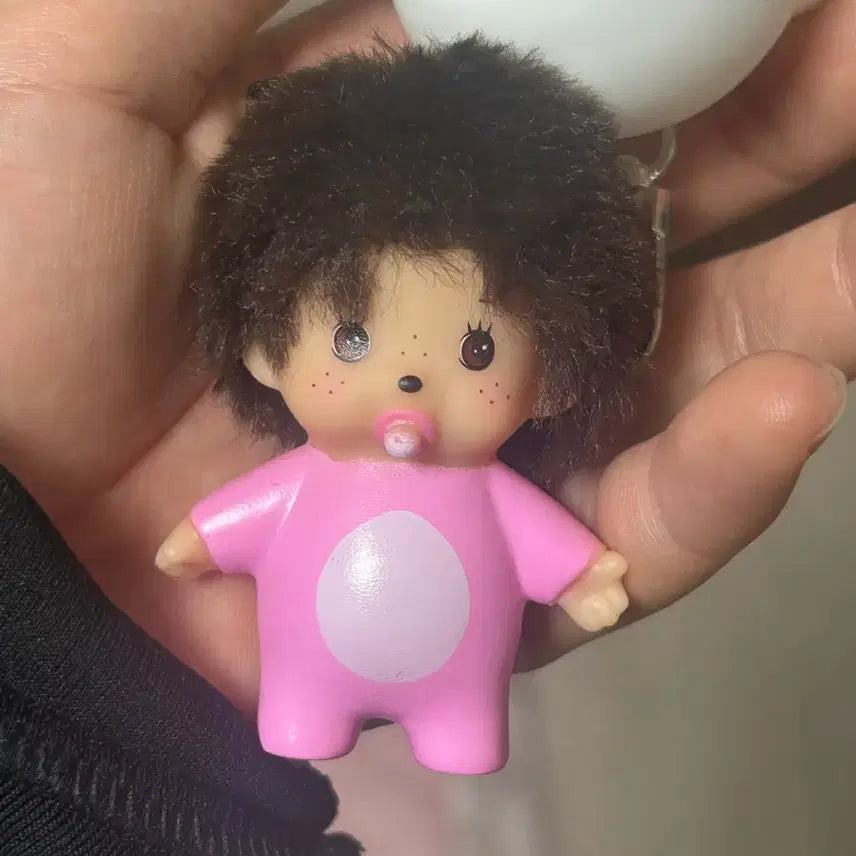 [BUNJANG] Hello Kitty Monchhichi Keychain / 헬로키티 몬치치 키링 판매