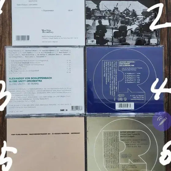 [BUNJANG] Free Improvisation &amp; Free Jazz Compilation CDs / Free Improvisation. Free jazz. 모음cd
