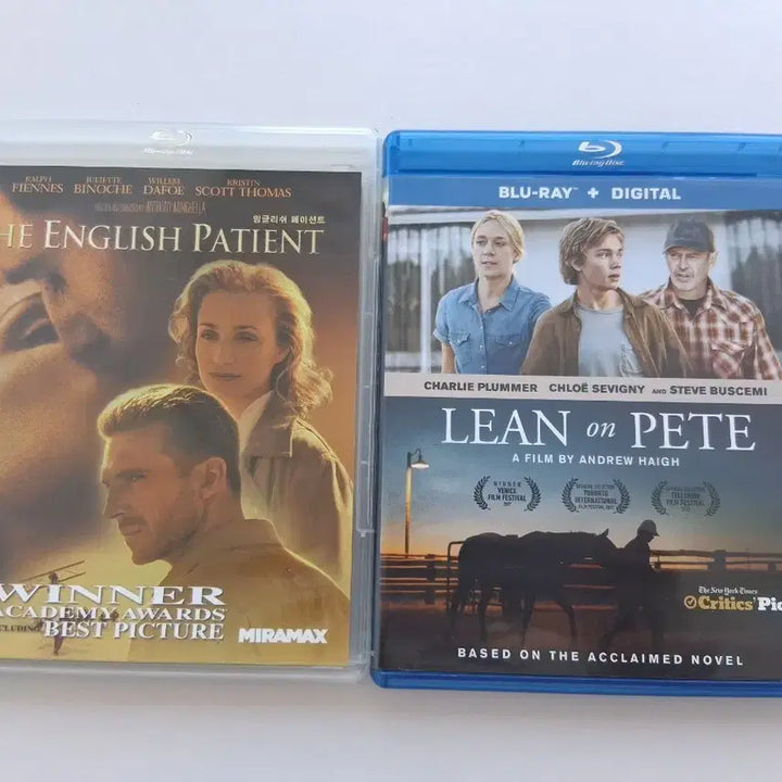 [BUNJANG] The English Patient &amp; In the Land of Blood and Honey Blu-ray Set / 잉글리쉬 페이션트 블루레이 / 린 온 피트 블루레이