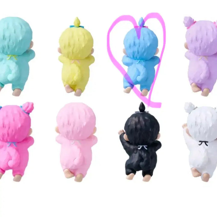 [BUNJANG] Monchhichi Hyper Colors Wink Blue Plush / 몬치치 히퍼 컬러스 윙크 파랑