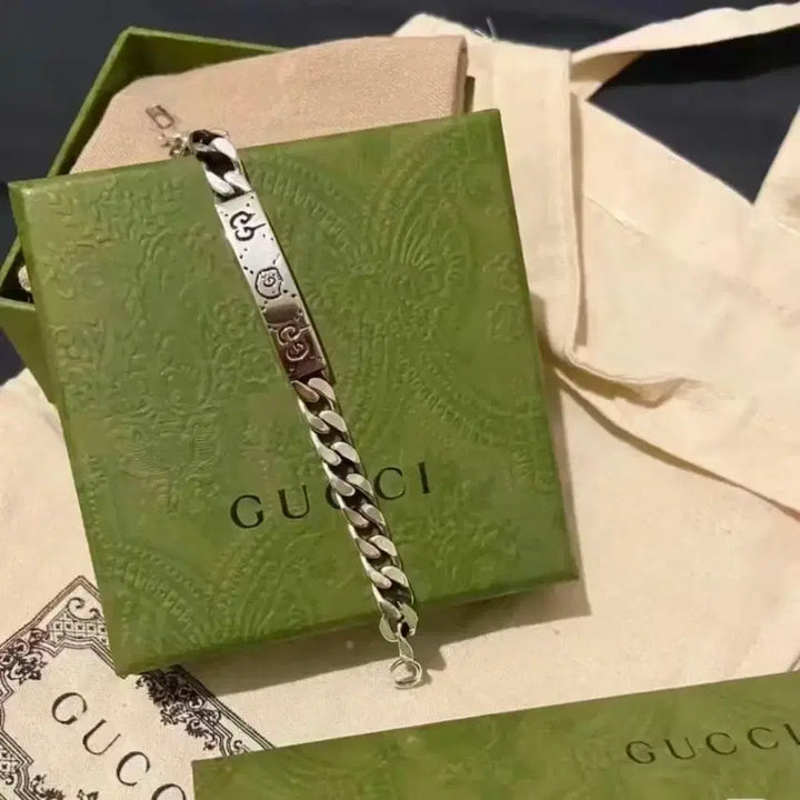 [BUNJANG] Gucci Chain Bracelet Silver Size 19 / 구찌 체인 팔찌 실버 19