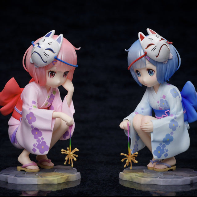 [BUNJANG] Re:Zero Ram &amp; Rem - Summer Memories Ver. Figure (Sealed) / 미개봉)Re:제로 람 &amp; 렘 -어린 여름의 추억-