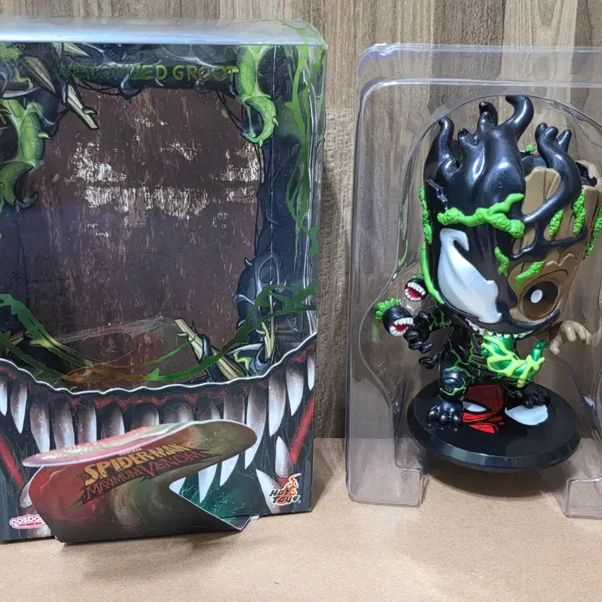 [BUNJANG] Hot Toys Cosbaby Venomized Groot Figure / 핫토이 코스베이비 베놈 그루트 피규어