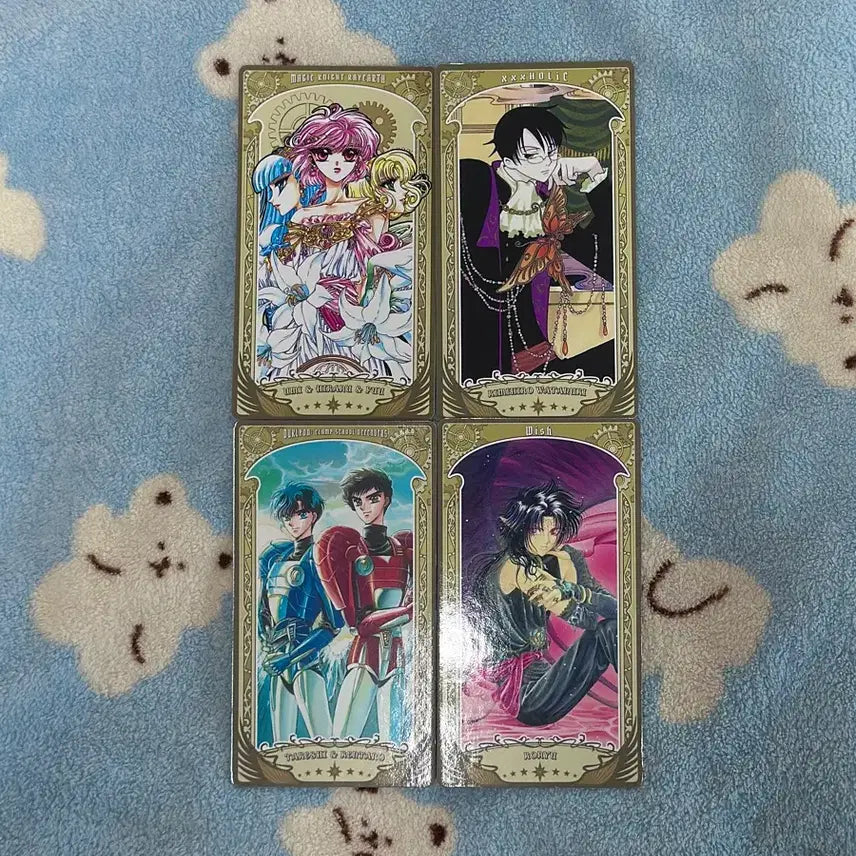 [BUNJANG] Clamp Arcana Card Set (4 Types) / 클램프전 아르카나 카드 4종 모음
