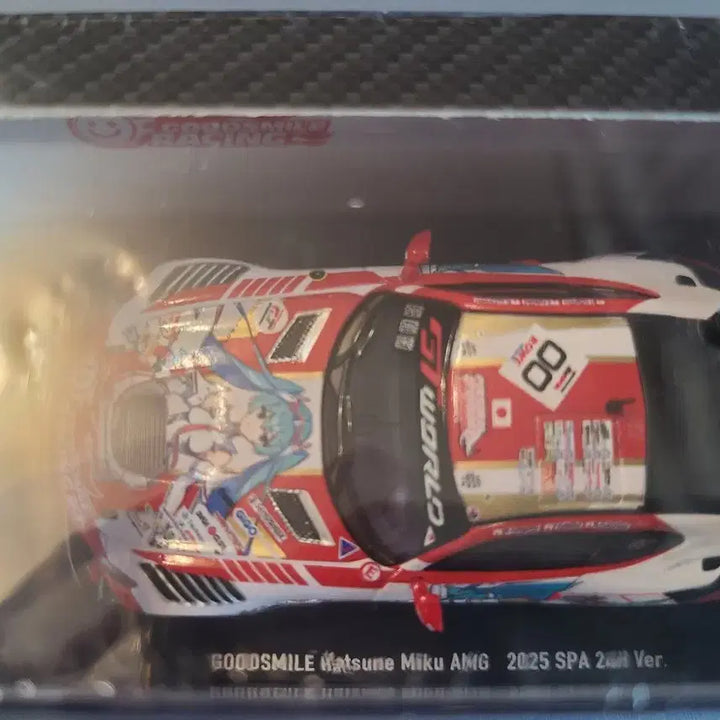 [BUNJANG] Good Smile Racing Hatsune Miku AMG 2025 SPA 24H Miniature Car / 굿스마일 하츠네 미쿠 AMG 2025 SPA 24H 미니카 판매합니다