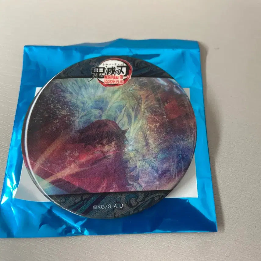[BUNJANG] Demon Slayer: Kimetsu no Yaiba Giyu Tomioka Lenticular Can Badge / 귀멸의칼날 렌티큘러 캔뱃지 토미오카 기유