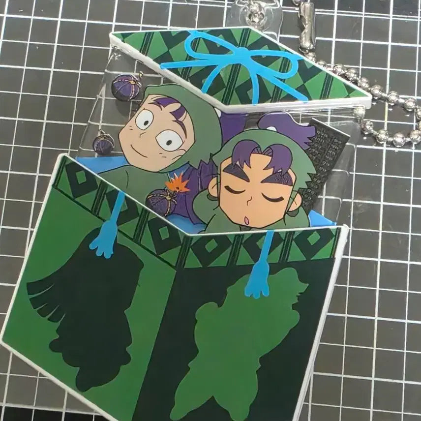 [BUNJANG] Nintama Rantarou Monjiro Senzo Keyring Strap / [새상품] 닌타마 몬지로 센조 6이 상자 키링 스트랩