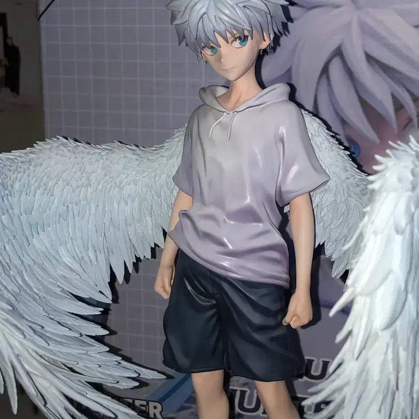 [BUNJANG] Hunter x Hunter Killua Angel Resin Figure / 헌터헌터 Aurora 키르아 천사 레진 피규어