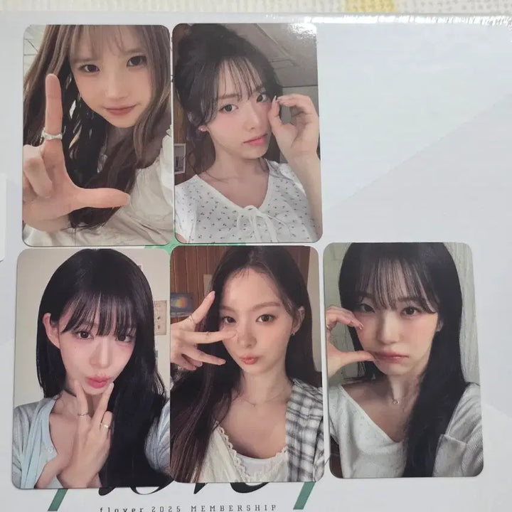 [BUNJANG] fromis_9 2025 Membership Kit + POB Photocard Bundle Set / 프로미스나인 2025 멤버십 키트+특전 포카 풀셋 판매