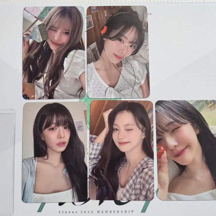 [BUNJANG] fromis_9 2025 Membership Kit + POB Photocard Bundle Set / 프로미스나인 2025 멤버십 키트+특전 포카 풀셋 판매