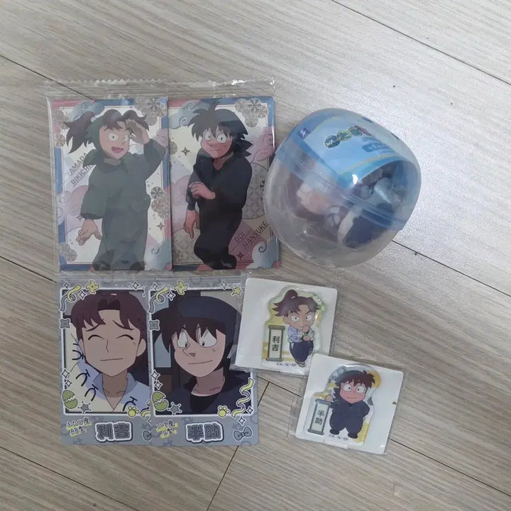 [BUNJANG] Nintama Yamada Rikichi &amp; Doi Hansuke Goods Bundle (Paper Crafts, Mini Acrylic, Plush) / 닌타마 야마다 리키치 도이 한스케 지류,미니아크릴,푸치누이 일괄 판매