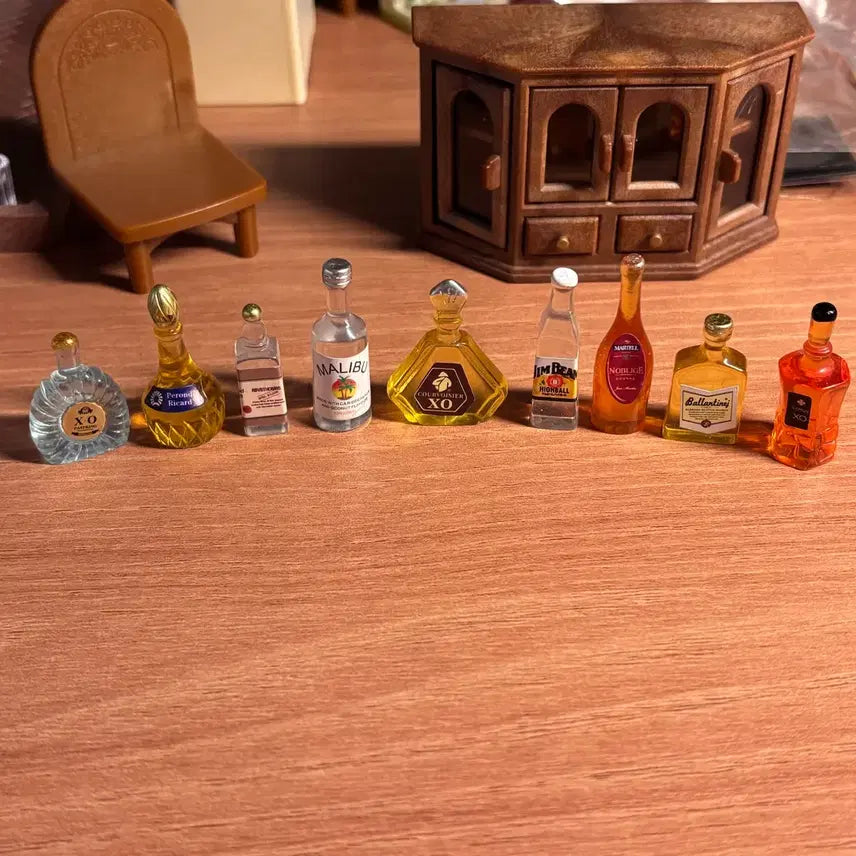 [BUNJANG] Miniature Liquor Bottle Set - Whiskey / 미니어처 양주 위스키 술병 세트