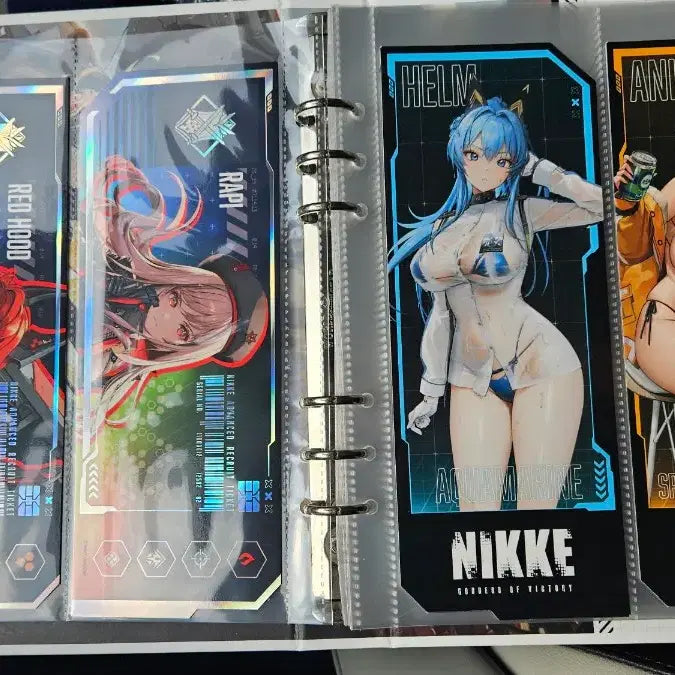 [BUNJANG] Nikke: Goddess of Victory Collect Book + Premium Tickets / 니케 콜렉트북 + 고급티켓