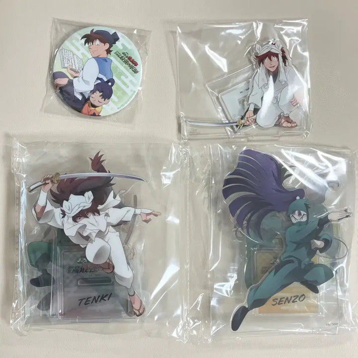 [BUNJANG] Nintama Rantaro Dokutake Ninja Army Blu-ray Special Edition Acrylic Set / 닌타마 란타로 도최군 블루레이 미개봉 아크릴 특전 풀세트 도쿠타케 닌자대 최강의 군사