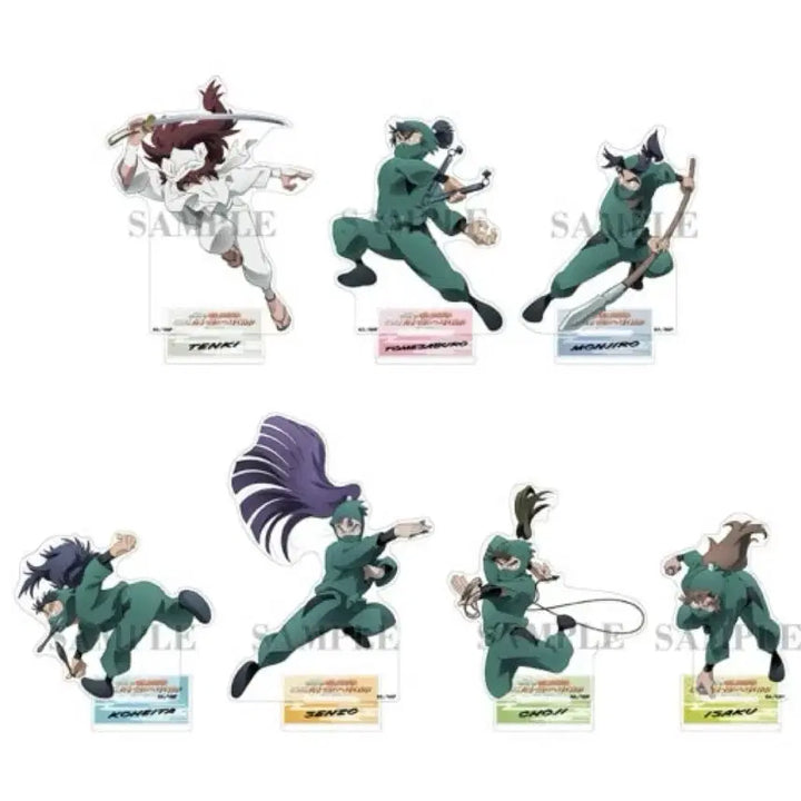 [BUNJANG] Nintama Rantaro Dokutake Ninja Army Blu-ray Special Edition Acrylic Set / 닌타마 란타로 도최군 애니메이트 초회 한정판 블루레이 미개봉 아크릴 특전 도쿠타케 닌자대 최강의 군사 도이 텐키