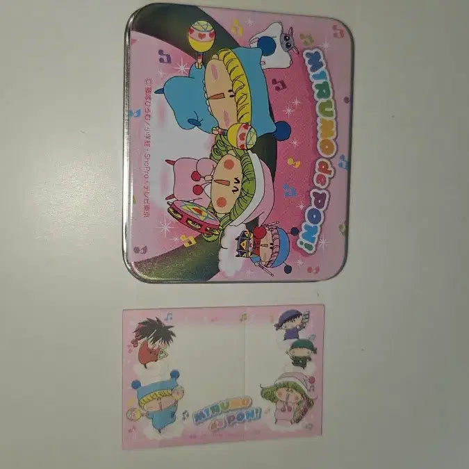 [BUNJANG] Mirmopongpongpong Retro Tin Case Memo Set / 미르모퐁퐁퐁 고전 틴케이스 메모 판매합니다