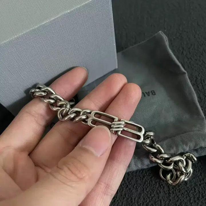 [BUNJANG] Balenciaga BB Chain Bracelet L / 발렌시아가 BB 체인 팔찌 L