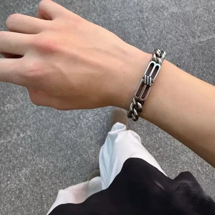 [BUNJANG] Balenciaga BB Chain Bracelet L / 발렌시아가 BB 체인 팔찌 L