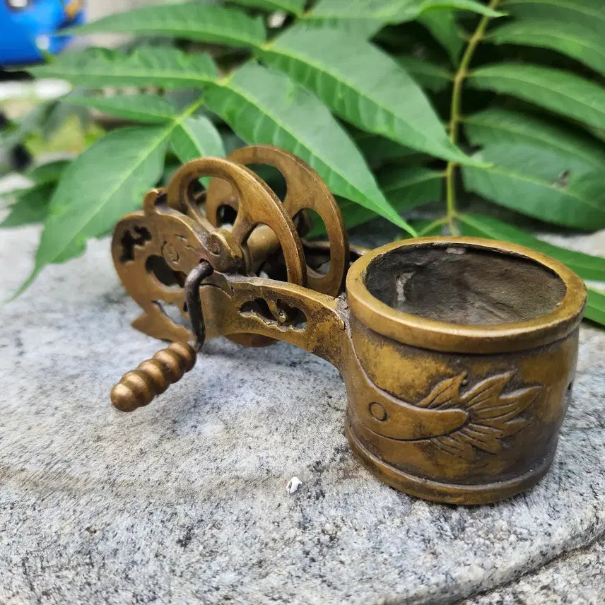 [BUNJANG] Brass Dragon Ink Line Tool / 2/황동 용먹줄통
