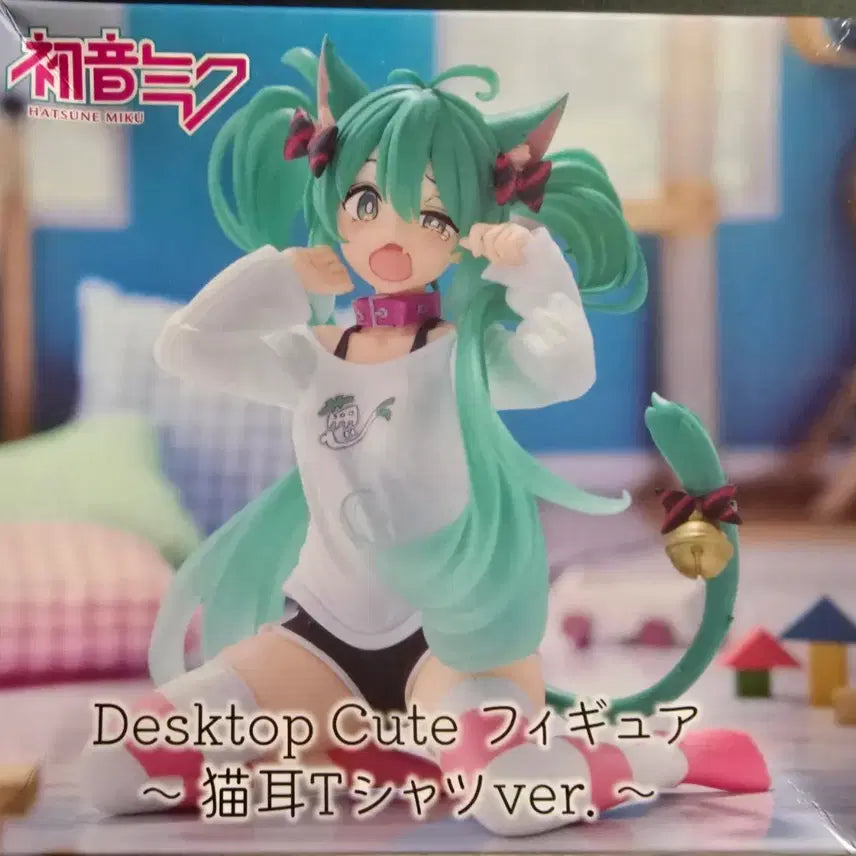 [BUNJANG] Taito Hatsune Miku Nekomimi Desktop Figure / 하츠네 미쿠 타이토 네코미미 데스크탑  피규어 판매합니다