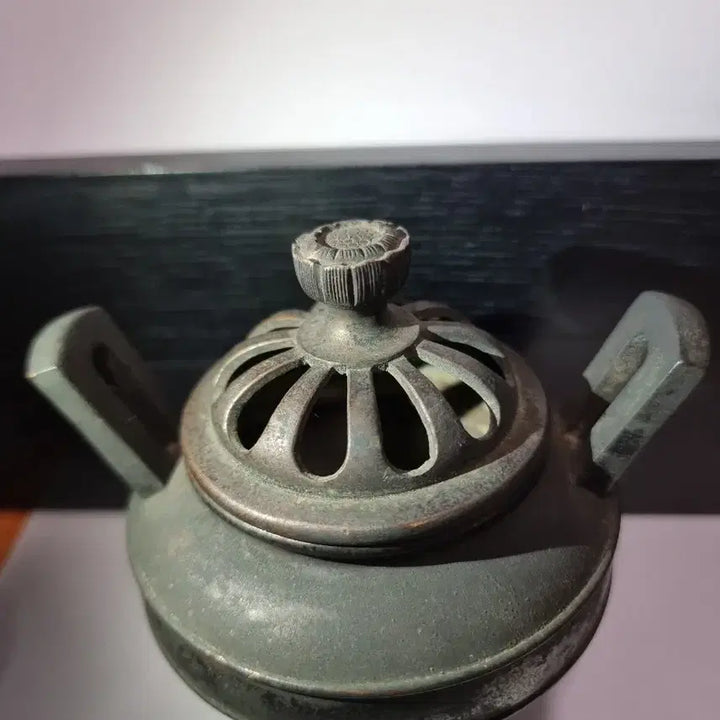[BUNJANG] Antique Bronze Incense Burner / 오래된 동 향로