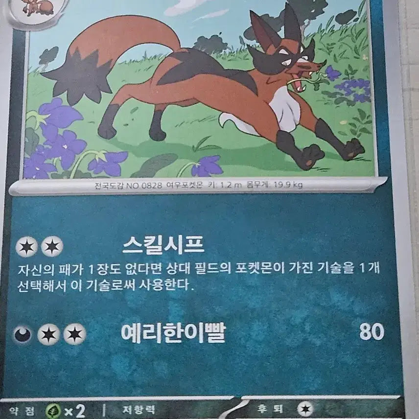 [BUNJANG] Pokemon Card Wooloo 100/081 U / 포켓몬카드 폭슬라이 100/081 U