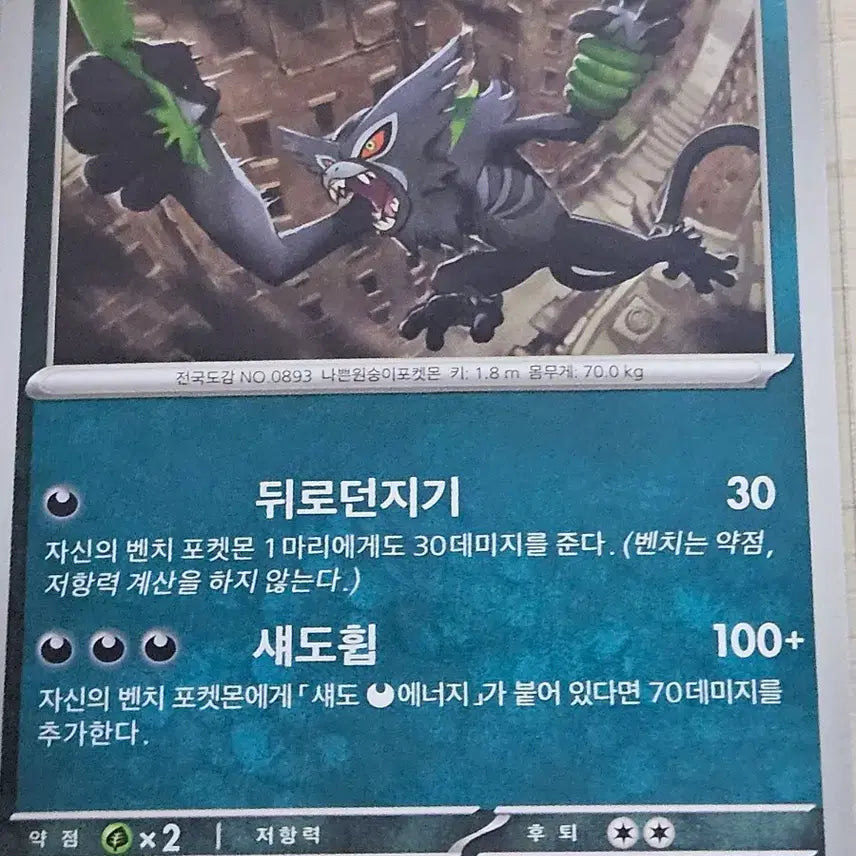 [BUNJANG] Pokemon Card Jarodough / 포켓몬카드 자루도